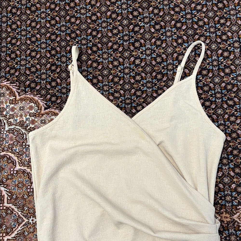 Mango Cream Midi Dress - Picture 4 of 7